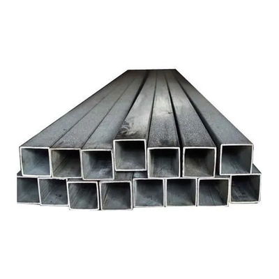 Pipe de fluide 2x2 tubes carrés en acier inoxydable poli avec conception en rouleau froid
