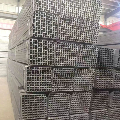Pipe de fluide 2x2 tubes carrés en acier inoxydable poli avec conception en rouleau froid