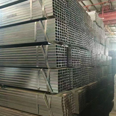 Tubes sans couture au carbone pour le service de traitement de perforation 304 316l 1x2 tube carré en acier inoxydable