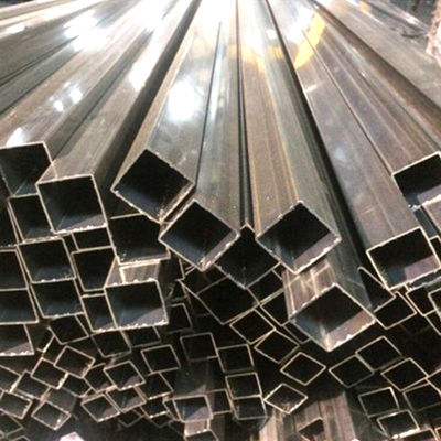 Tubes sans couture au carbone pour le service de traitement de perforation 304 316l 1x2 tube carré en acier inoxydable