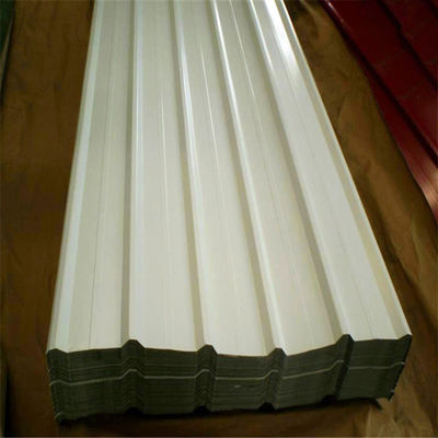Technique Tissu de toiture GI laminé à froid laminé à chaud 1000*1250 0,3 mm Galvanisé en couleur enduit en carton ondulé pour le bâtiment