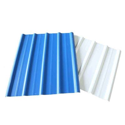 Zhongyu revêtu couleur revêtu acier ondulé PPGI tôles de toiture en métal plaque pour une protection supérieure contre les éléments