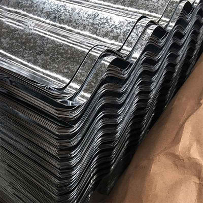 Carte ondulée en acier au carbone galvanisé certifié Q235B pour toiture