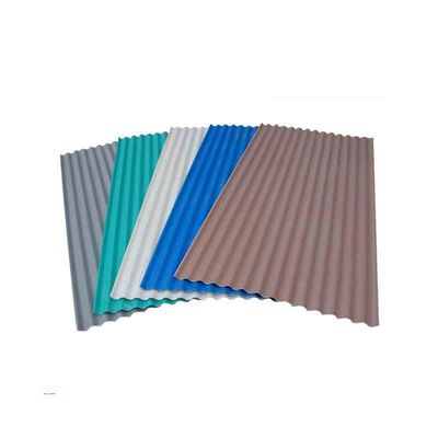 La couche AZ61-AZ90 est sûre et durable PPGI Pre-peinture galvanisée de tôle d'acier ondulée pour 901-1000mm largeur de toit en zinc