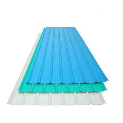 La couche AZ61-AZ90 est sûre et durable PPGI Pre-peinture galvanisée de tôle d'acier ondulée pour 901-1000mm largeur de toit en zinc