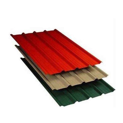 La couche AZ61-AZ90 est sûre et durable PPGI Pre-peinture galvanisée de tôle d'acier ondulée pour 901-1000mm largeur de toit en zinc