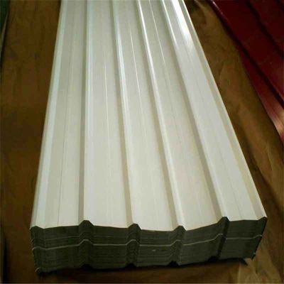 La couche AZ61-AZ90 est sûre et durable PPGI Pre-peinture galvanisée de tôle d'acier ondulée pour 901-1000mm largeur de toit en zinc