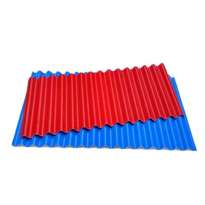 Service de traitement de perforation GI tôle d'acier ondulé tôle galvanisée de métal