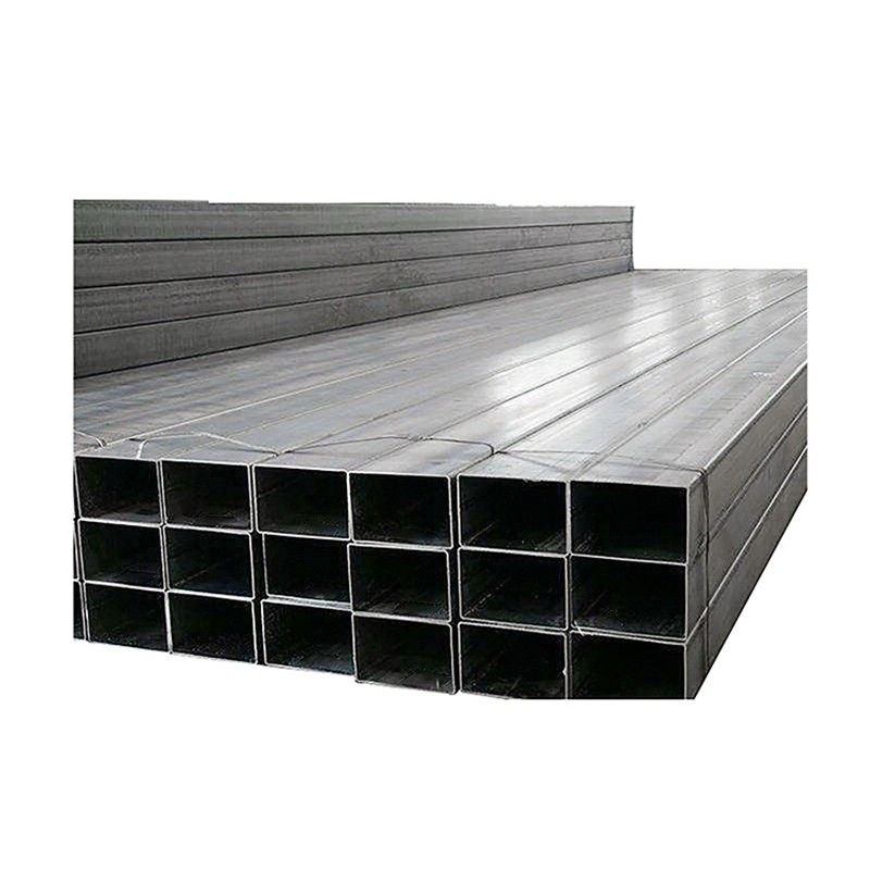 Dureté Moyenne Dureté de l'acier de construction Tube d'acier carré 20 mm par kg avec revêtement galvanisé