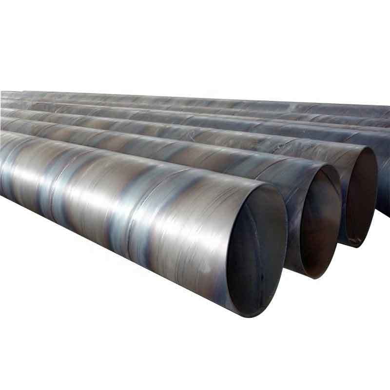 Tuyaux en acier au carbone en décoiling soudés en spirale légère support de section creuse soudé sur mesure avec forme de section ronde