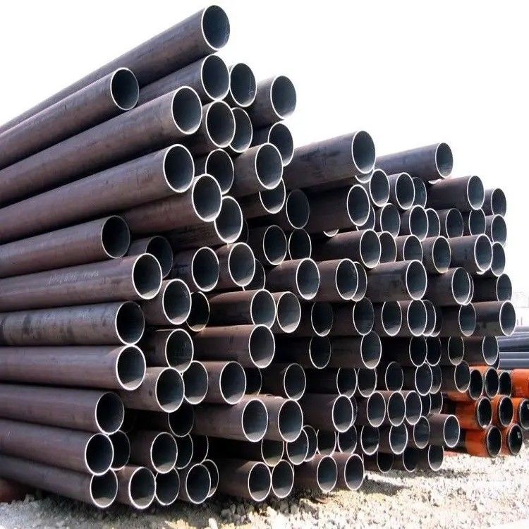 Pipe API Pipe en acier non huilée Pipe en acier en carbone ronde DIN17175 St37 Tube carré en acier soudé de 12 M de longueur