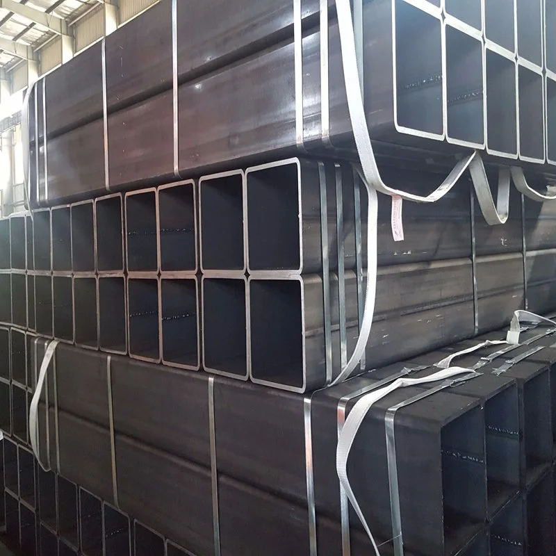 40*80 Tubes en acier prégalvanisés carrés et rectangulaires soudés Tubes en acier creux de taille 4 x 4 pouces alliés ou non non alliés