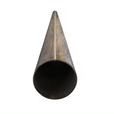 Pipe en acier soudé de 6 mètres en acier au carbone en acier rond en acier au carbone en acier soudé Q235 Q275 Q345 ERW Pipe en fer huilée ou non légèrement huilée