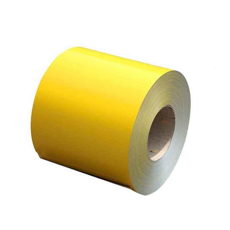 Coils PPGI secondaires laminés à chaud aux couleurs jaune blanc et rouge pour DX51D DC51 à des prix raisonnables