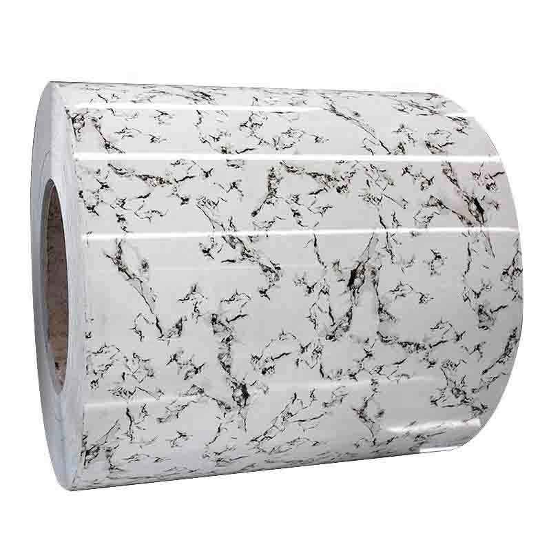 Certifié ISO9001 Zhongyu Flower PPGI Prime Coils Plaques de toiture en acier galvanisé prépeintes dans toutes les couleurs RAL