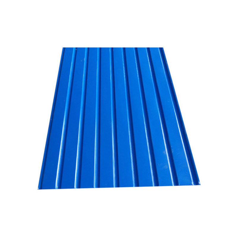 1 mm 2 mm d'épaisseur galvanisée en métal ondulé de tôles de toiture en acier pour 4 x 8 pieds de toit en zinc à 2001-3600mm Longueur et bonne