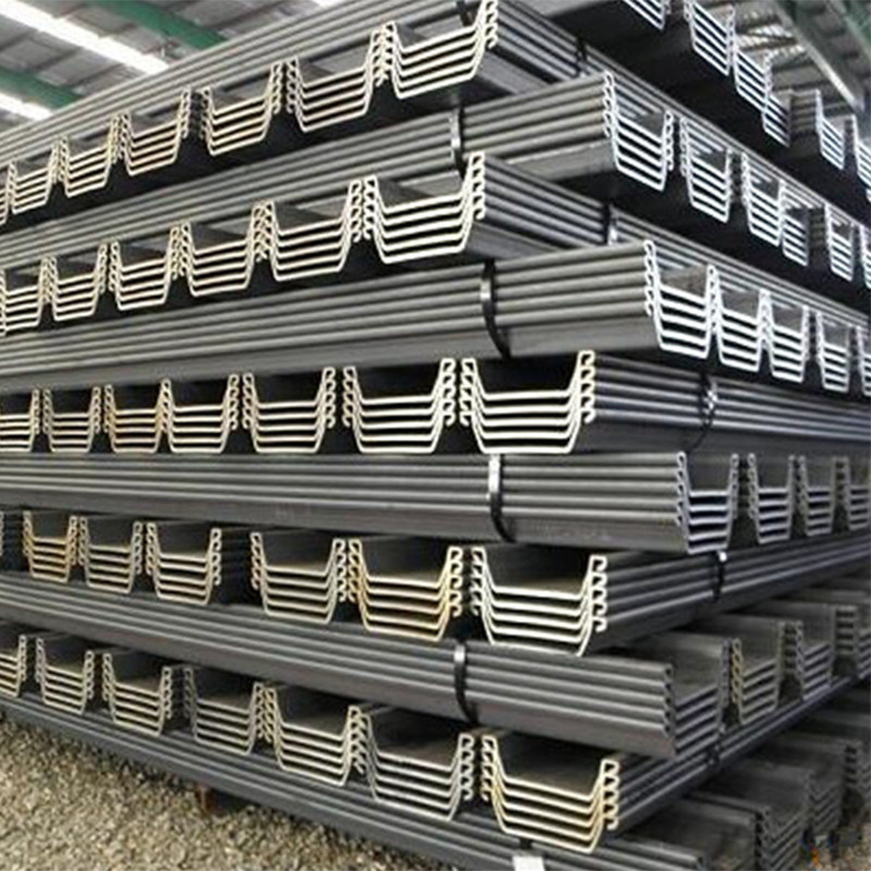 Grade d'alliage Q235/Q235B/Q345/Q345B/Q195/St37/St42/St37-2/St35.4/St52.4/St35 Piles de tôles d'acier laminées à froid de type U Z avec liste