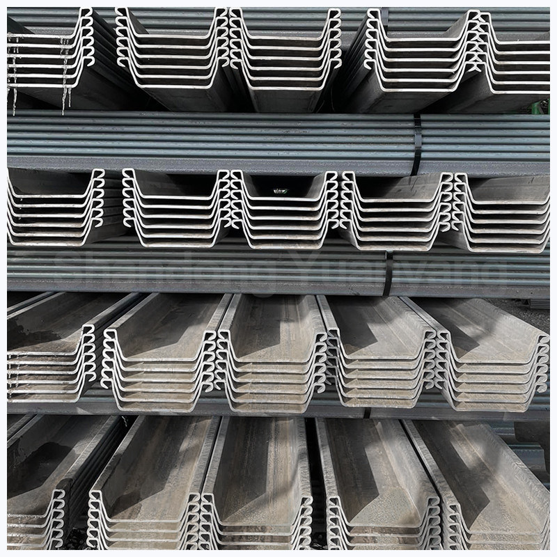 ASTM Standard laminé à chaud laminé à froid Larssen Interlocking 9M 12M 15M 18M Z Steel Sheet Piling pour les besoins de vos clients