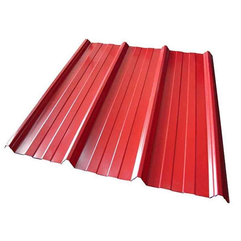 PPGI Panneaux de tôles de toiture en fer galvanisé en zinc avec service de traitement de perforation et couleur personnalisée