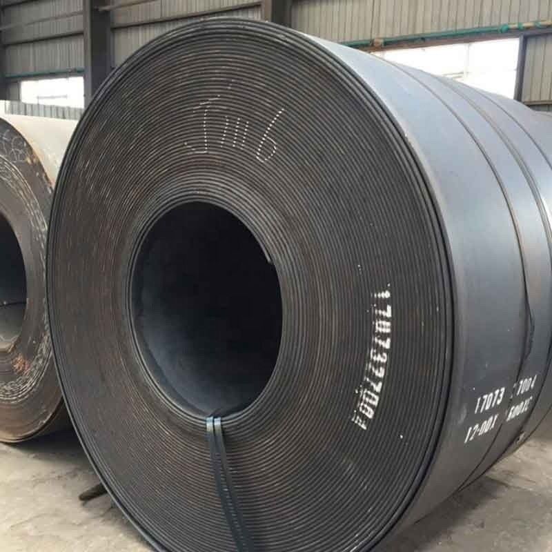 Coils en tôle d'acier à faible teneur en carbone laminés à chaud SPCC C67S Q235NH pour la longueur du matériau de construction