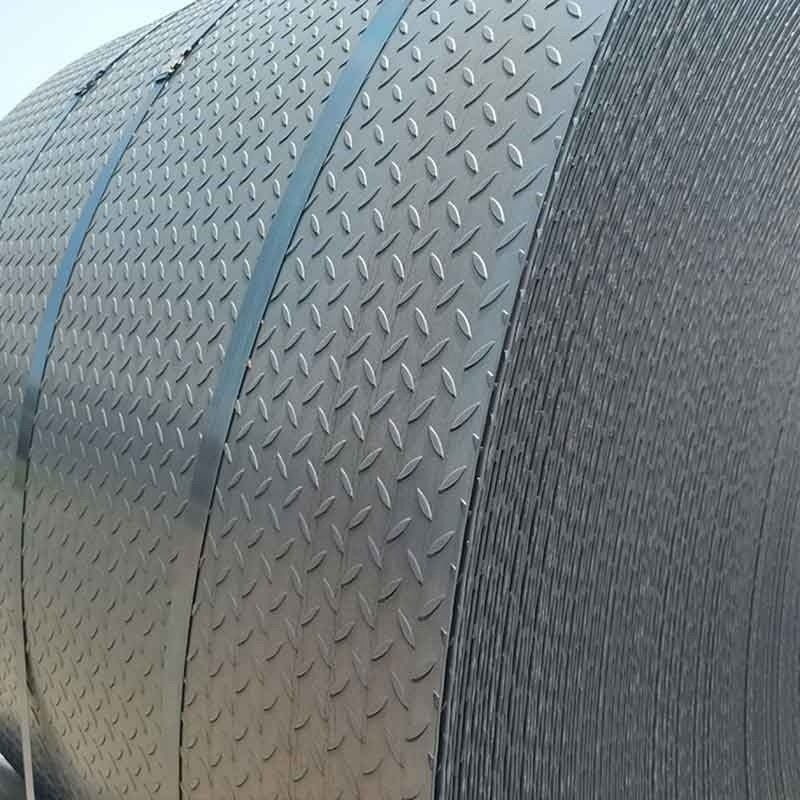 S235 Q195 1006 HR AISI 421 métal en acier au carbone noir chaud coil de vérification avec longueur personnalisée