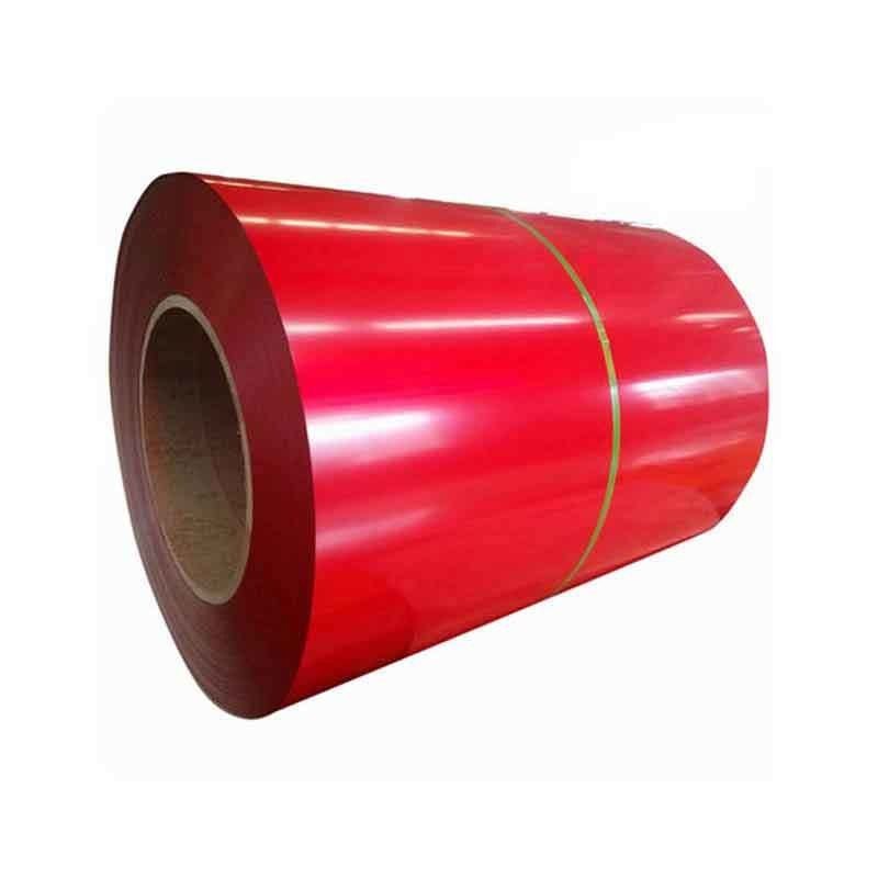 Production personnalisée de bobines d'acier pré-enduites pour revêtement de couleur PE SMP HDP PVDF épaisseur 0,21-0,50 mm