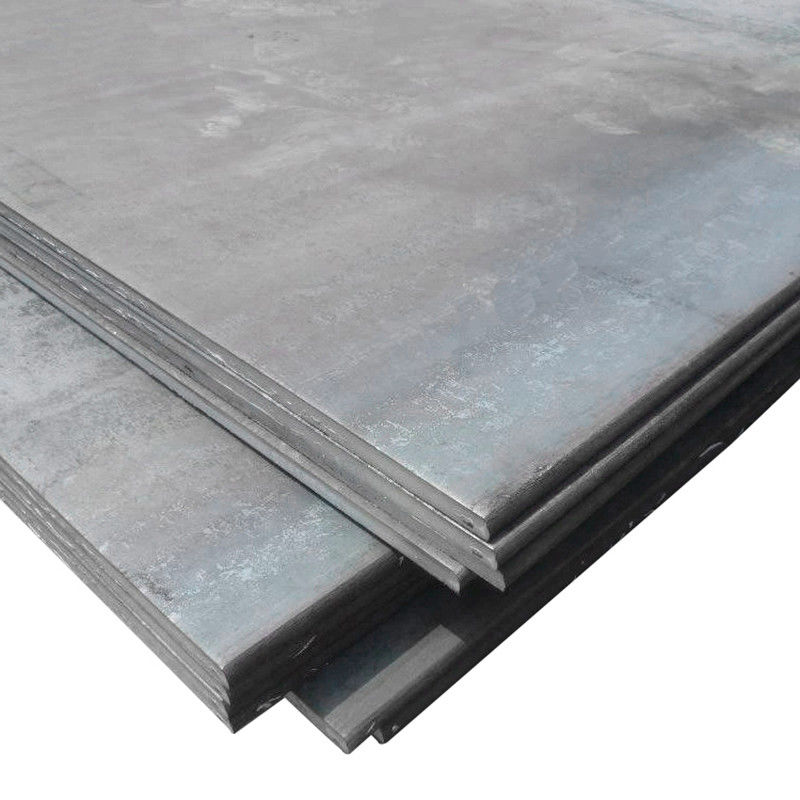 Plaque plate ASTM Standard laminée à chaud A36 S235 S275 S355 1075 Plaques en acier au carbone pour chaudière de conteneur de navire