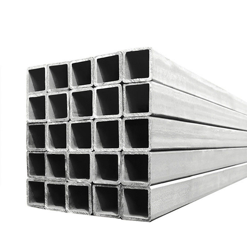 25x50 50x50 20 AISI1020 JISS20C/S22C Tubes carrées de carbone rectangulaires creuses tubulaires en acier avec épaisseur personnalisable