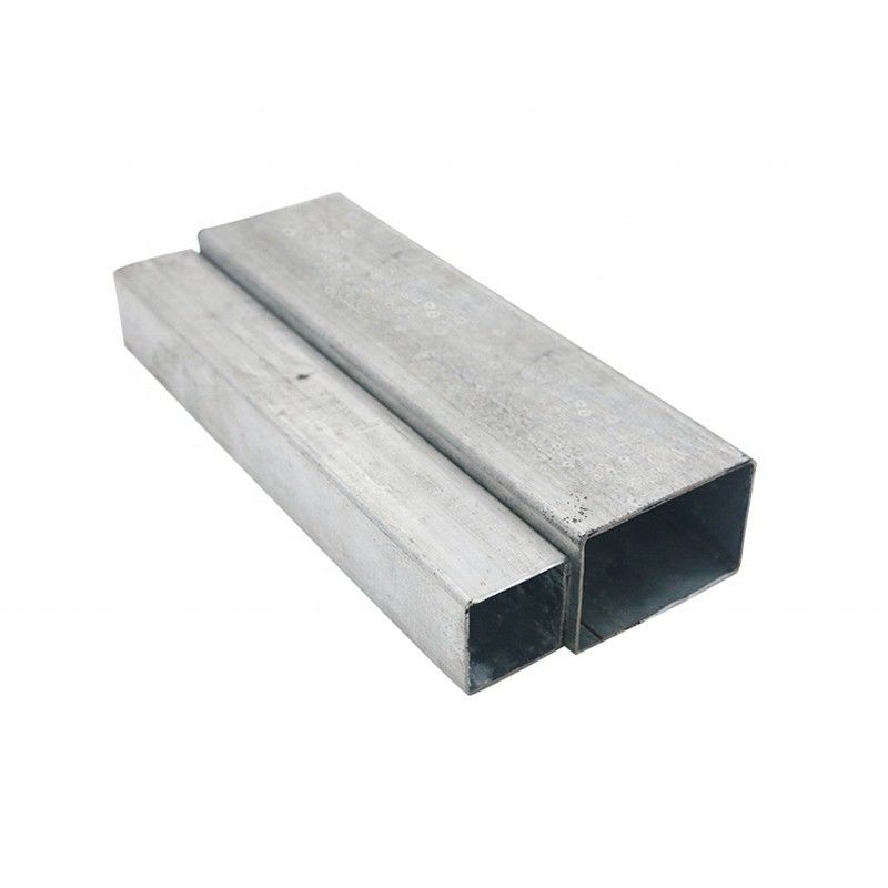 Pièces en acier prégalvanisées standard ASTM GI à section creuse carrée pour de la catégorie Q195/Q235/Q345/SS400