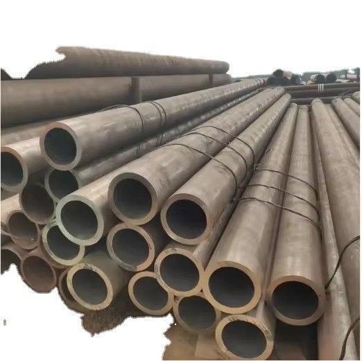 24 pouces sa106b Tubes et tuyaux sans soudure en fer ou en acier pour le transport des eaux usées de pétrole et de gaz ASTM A106 gr.b Ronde de précision