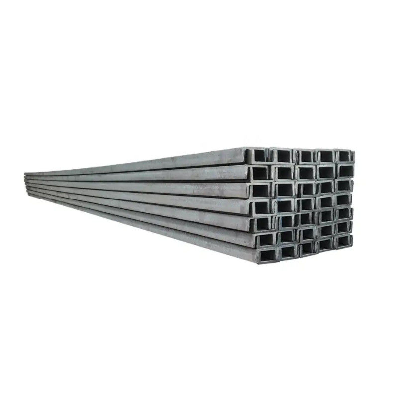 Longueur de 1 à 12 m Matériaux de construction laminés à froid en tôle galvanisée mince en acier à double canal en U Taille de fer pour la construction