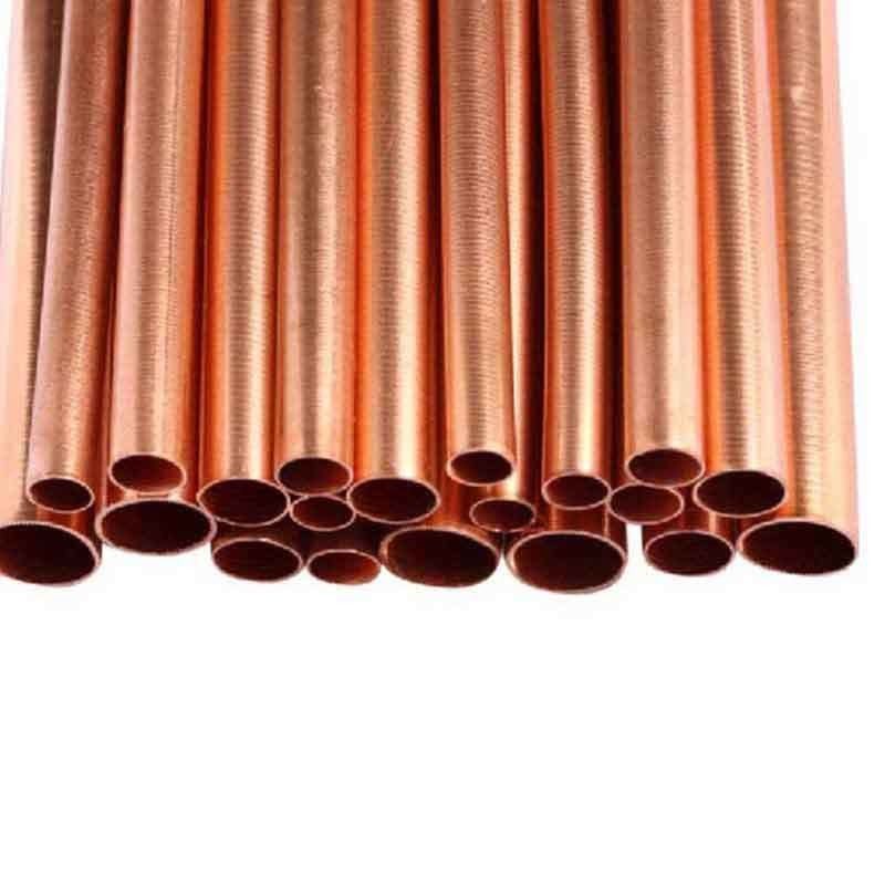 Tubes en cuivre non allié pour solutions de refroidissement sans soudure dans diverses industries Épaisseur de paroi 0,1 mm 50 mm