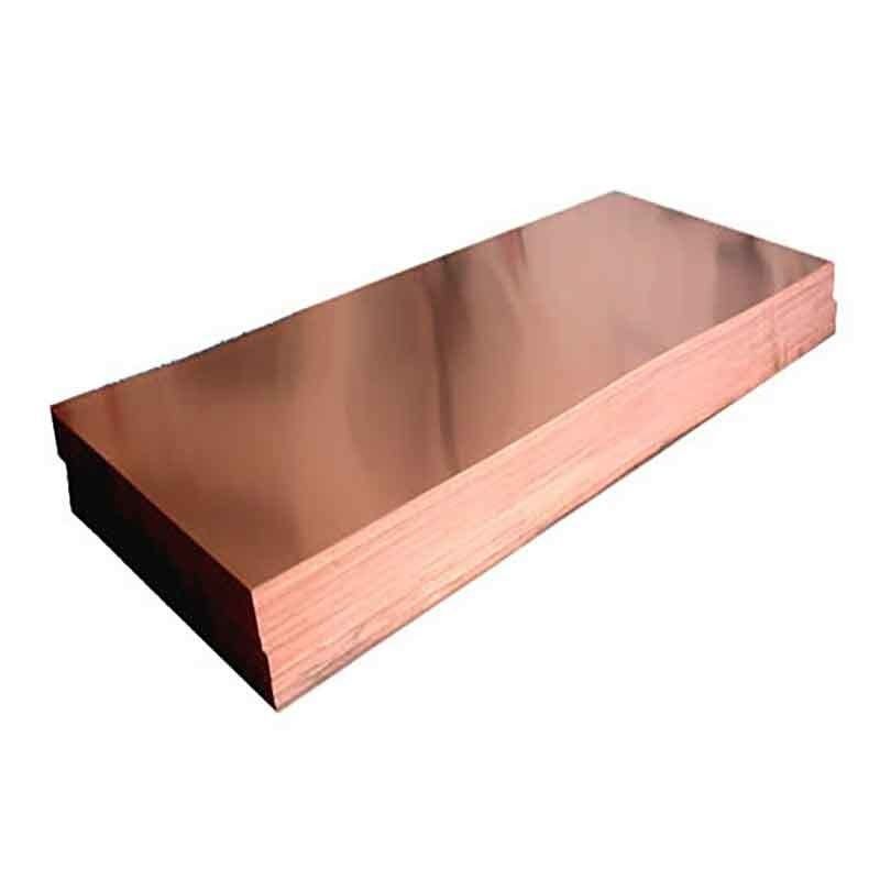 14% d'allongement personnalisé 0,3 mm 3 mm 5 mm 20 mm épaisseur 1000 * 2000 mm Package de plaque de Cooper pour la protection de l'environnement