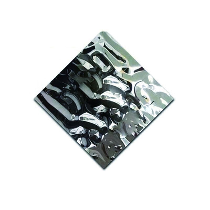 Plaque ondulée en acier inoxydable de la série 200 en acier inoxydable en acier inoxydable en acier inoxydable en acier inoxydable en acier inoxydable