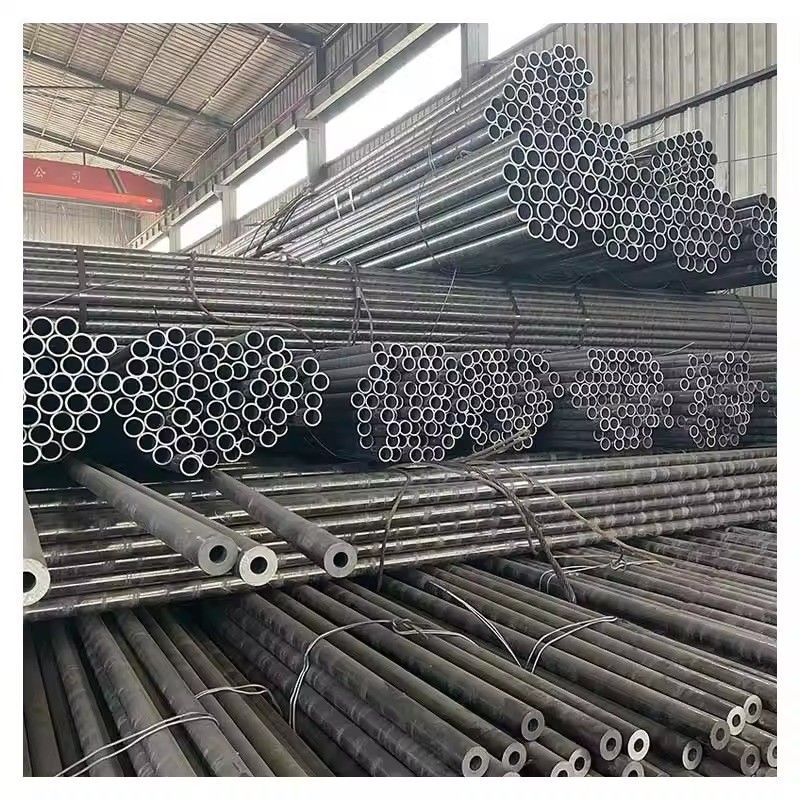 6.4M Longueur de tube rond sans soudure pour le transport de fluides 140 mm Diamètre 12 mm Épaisseur ± 5% Tolérance de premier