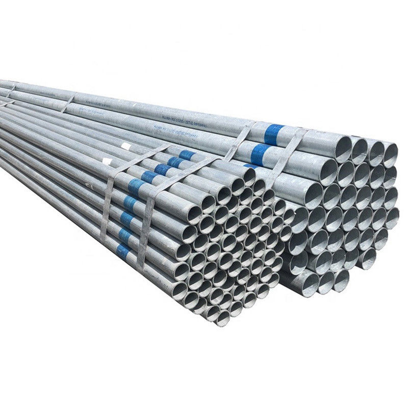 Pipe de gaz sans soudure noire galvanisée pour le fer fluide de 18 mm d'épaisseur