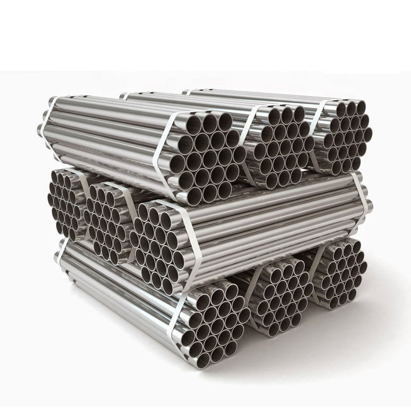 Capillaires laminés à froid pour les tuyaux inoxydables sans soudure de la série 400 904l tuyaux en acier de précision tirés à froid en forme de tube rond