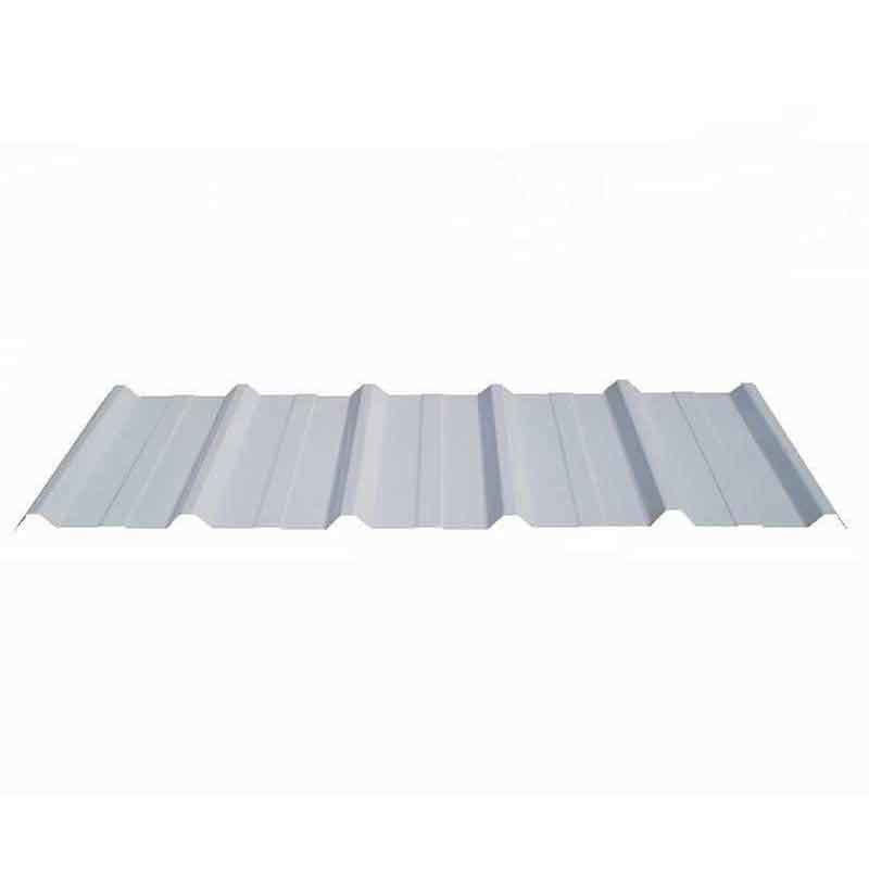 1000-1220 mm Service de coupe de largeur 3mx1mx0.4mm Plaque de fer ondulé revêtue de couleur pour la construction directement